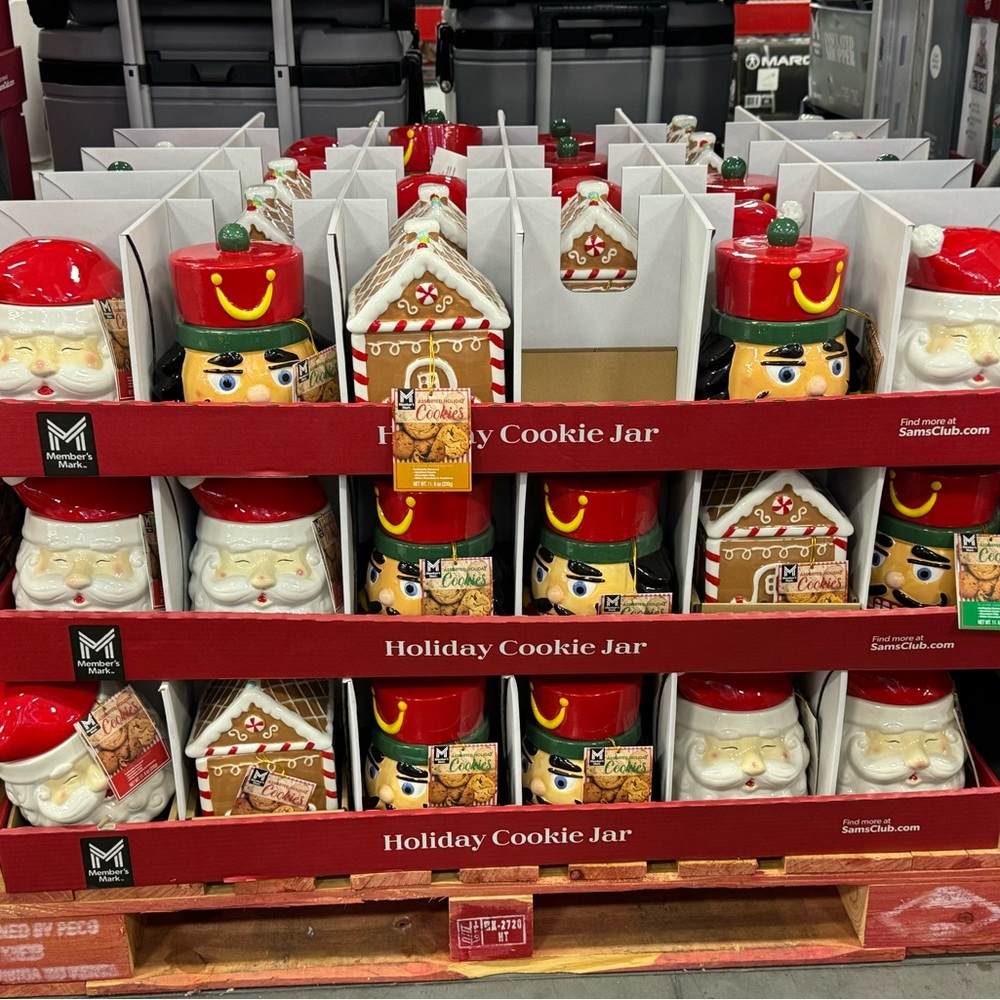 Members Mark Holiday Cookie Jar 2024